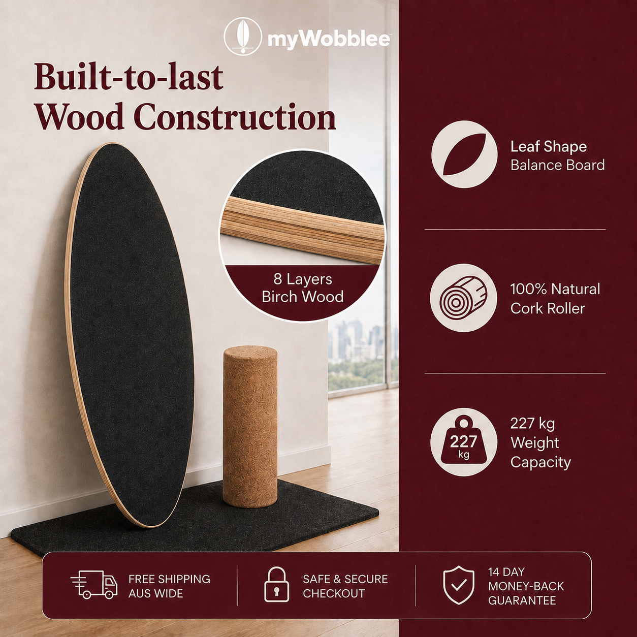 myWobblee Balance Board